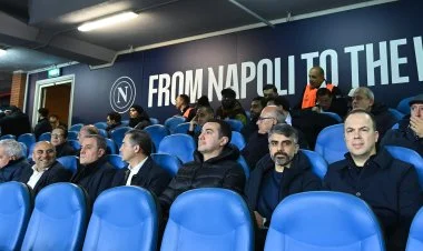 Ceyhun Bayramov "Qarabağ" matçını stadiondan izləyib