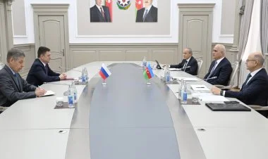 Şahin Mustafayev Aleksandr Novak ilə görüşüb
