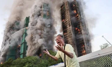 Honq-Konqda baş verən yanğında ölənlərin sayı 83-ə çatıb