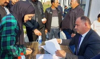 Növbəti köç karvanı Horovlu kəndinə çatıb