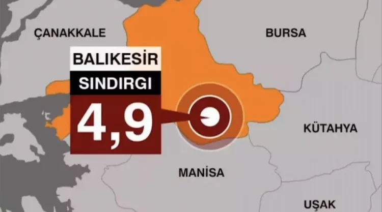 Türkiyədə 4,9 bal gücündə zəlzələ baş verib