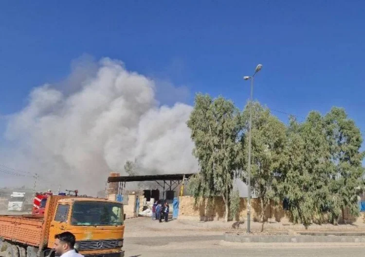 İranda neft emalı zavodunda güclü yanğın baş verib