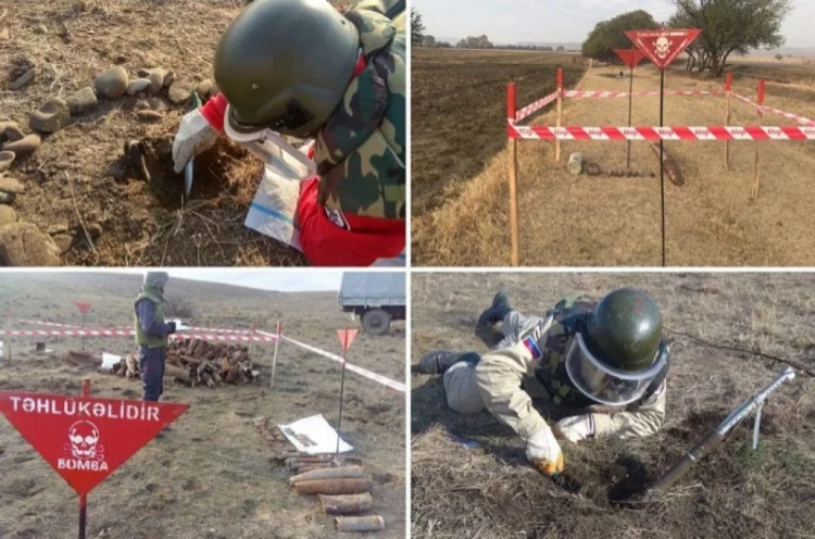 İndiyədək nə qədər ərazi minalardan təmizlənib?