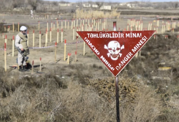 ANAMA: Qazaxın işğaldan azad edilmiş əraziləri təmizlənir