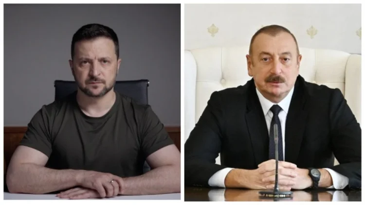 Zelenski İlham Əliyevə zəng edib YENİLƏNİB
