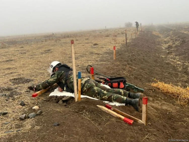 Azad edilmiş ərazilərdə daha 392 mina, 3207 PHS aşkarlanıb