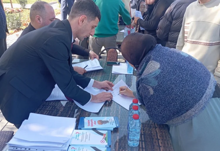 Köç karvanı Cəbrayıl rayonunun Horovlu kəndinə çatıb