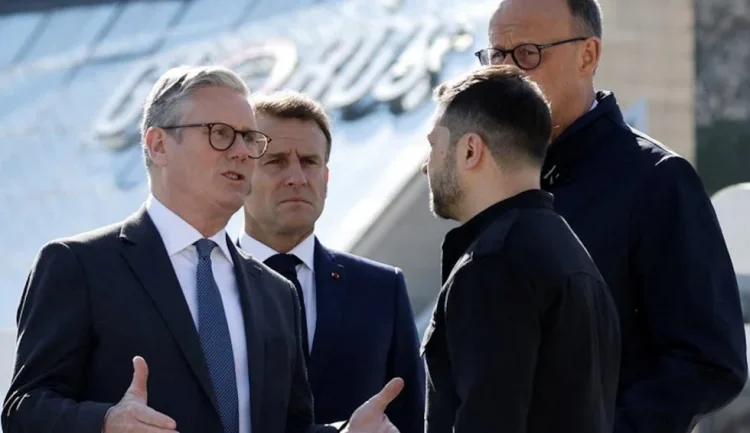 Merz, Makron, Starmer və Zelenski birgə telefonla danışıblar