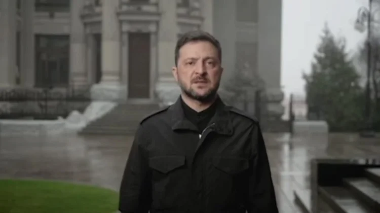 Zelenski sülh planı ilə bağlı xalqa müraciət etdi VİDEO