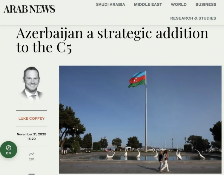 Azərbaycanın C5 formatına daxil edilməsi geosiyasi addımdır