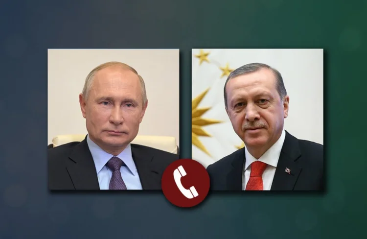Putin və Ərdoğan Ukrayna nizamlanmasını müzakirə edib