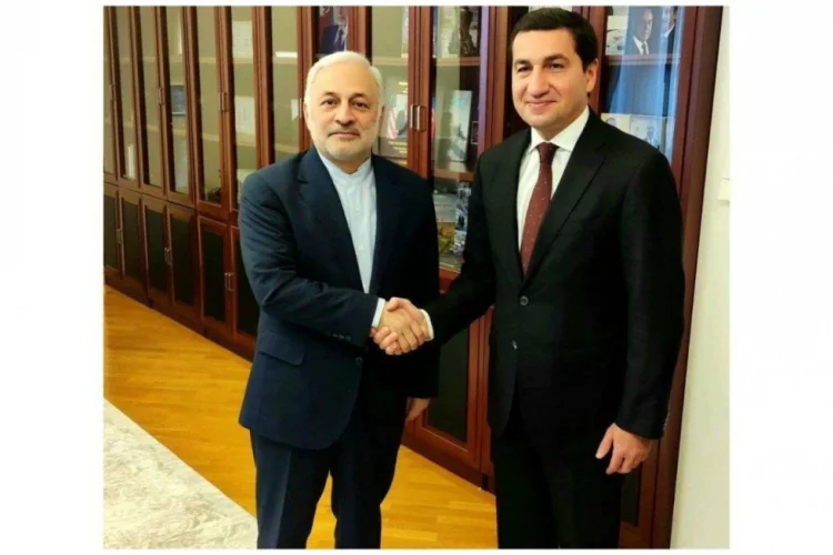 Hikmət Hacıyev İranın XİN müavini ilə görüşüb