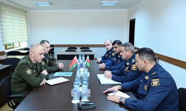 Azərbaycan və Belarus hərbi mütəxəssislərinin görüşü olub
