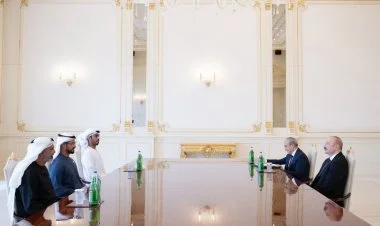 İlham Əliyev BƏƏ-nin şirkət rəhbərlərini qəbul edib