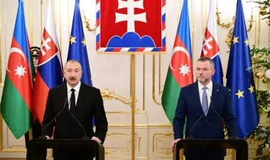 Azərbaycan və Slovakiya prezidentlərinin mətbuata bəyanatı