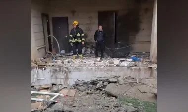 Bakıxanov qəsəbəsində evdə partlayış olub