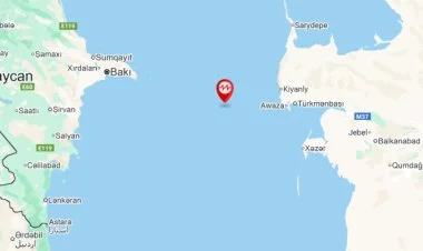 Xəzər dənizində zəlzələ baş verib