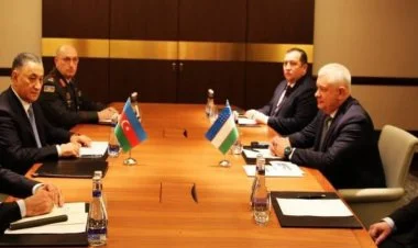 Ramil Usubov Özbəkistan TŞ-nın katibi Mahmudovla görüşüb