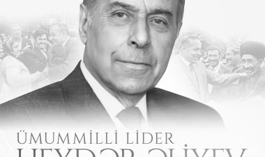 İlham Əliyev Ulu Öndər Heydər Əliyevlə bağlı paylaşım edib