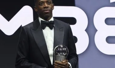 Usman Dembele "Qızıl top" mükafatını qazandı