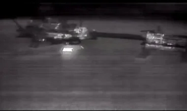 Ukrayna Xəzər dənizində Rusiyanın neft platformasını vurdu