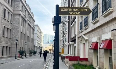 Ankarada küçəyə Üzeyir Hacıbəylinin adı verilib
