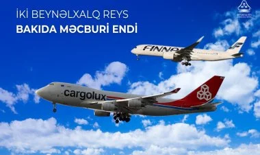 İki təyyarə Heydər Əliyev Aeroportuna məcburi eniş edib