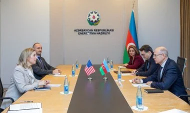 Pərviz Şahbazov Emi Karlon ilə enerji layihələrindən danışıb