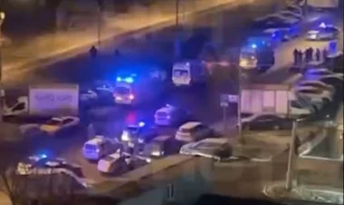 Moskva polis bölməsinin yaxınlığında partlayış: 3 ölü