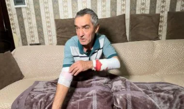 Ucarda küçə itləri yaşlı kişiyə hücum edib