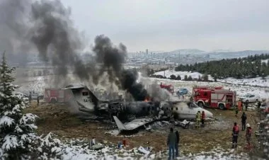 Ankarada qəzaya uğrayan təyyarənin qara qutusu tapılıb