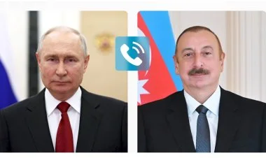 Putin İlham Əliyevə zəng edib