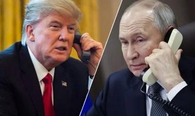 Tramp Putinlə telefonla Ukraynanı müzakirə edib