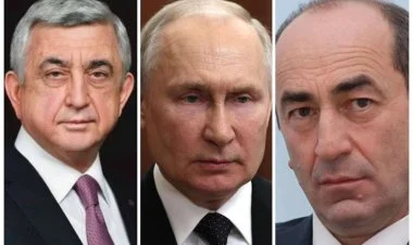 Putin Sarkisyana və Koçaryana bayram təbrikləri göndərib