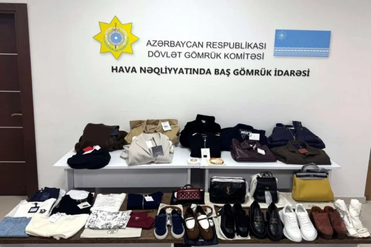 276 min manatlıq brend malları müsadirə olunub FOTO