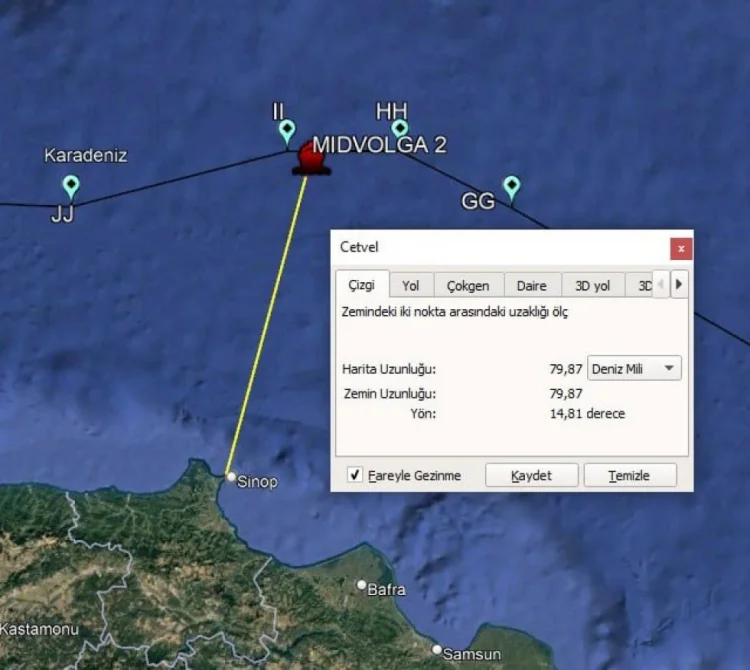 "Midvolga 2" tankerinə Türkiyə sahillərində hücum edilib