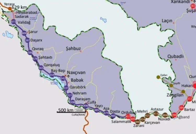 Naxçıvan Avrasiya nəqliyyat şəbəkəsinin mərkəzinə çevrilir