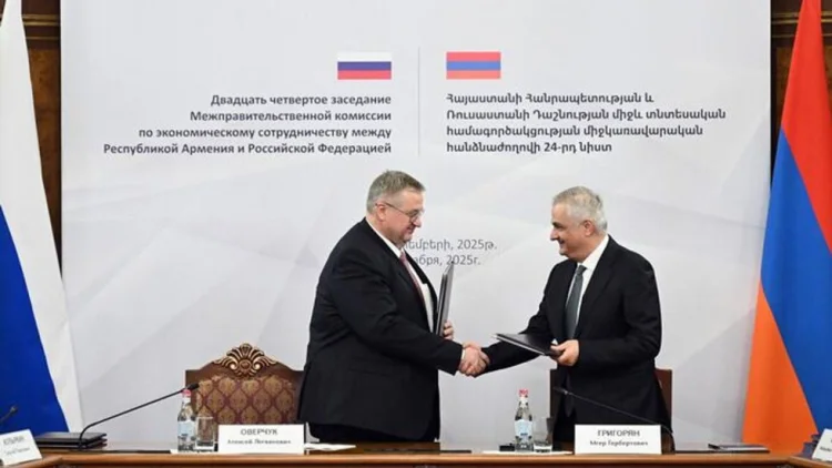 Ermənistan və Rusiya bir sıra sənədlər imzalayıblar