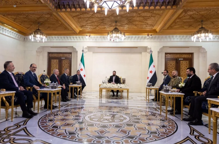 Türkiyənin hərbi-siyasi rəhbərliyi Suriyaya gedib FOTO