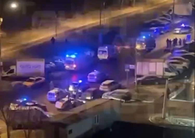 Moskva polis bölməsinin yaxınlığında partlayış: 3 ölü