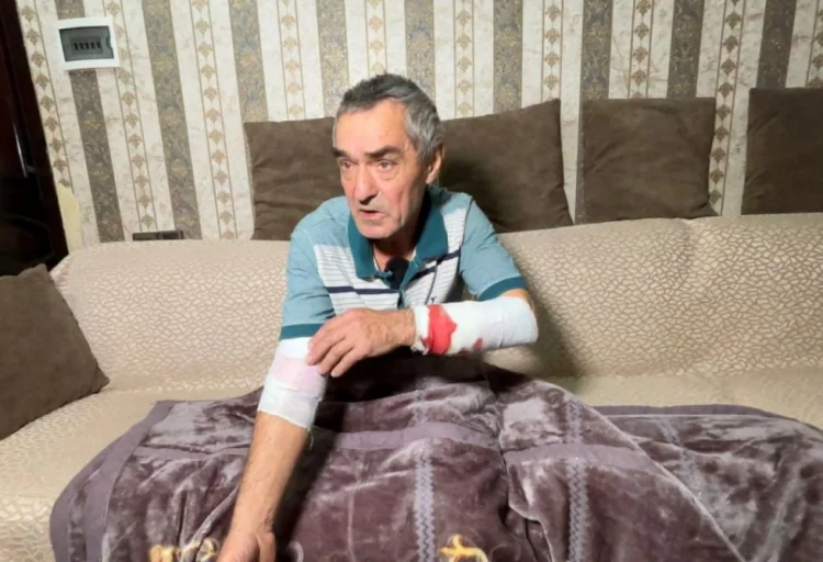 Ucarda küçə itləri yaşlı kişiyə hücum edib