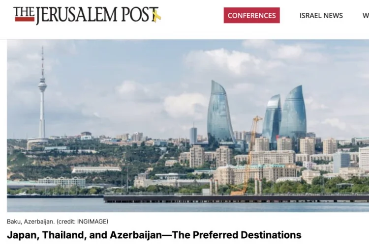 İsraillilər Azərbaycana gələn turistlər arasında liderdilər