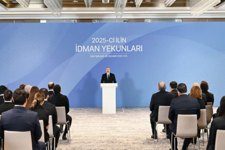 2025-ci ilin idman yekunlarına həsr olunan mərasim keçirilib