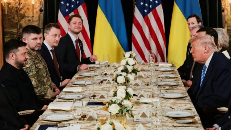 Tramp və Zelenski arasında danışıqlar başa çatıb