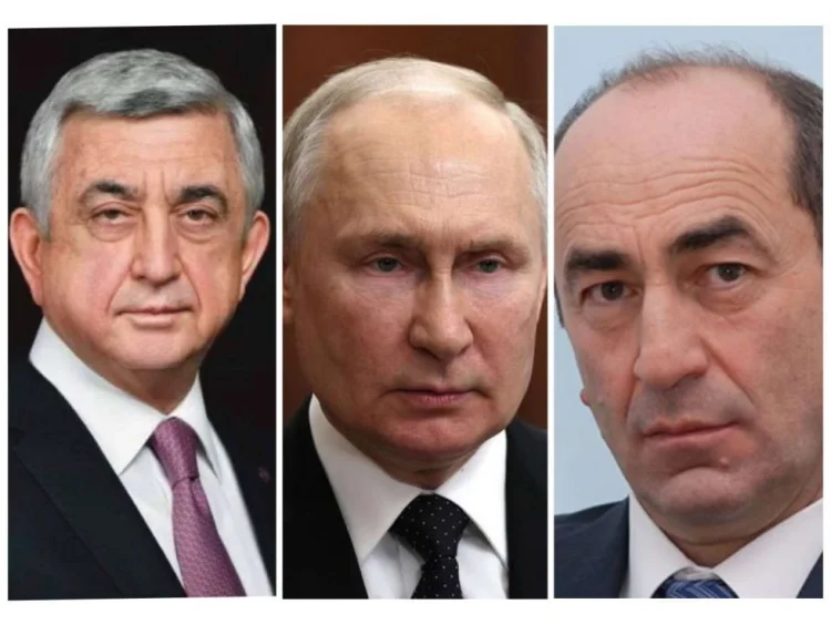 Putin Sarkisyana və Koçaryana bayram təbrikləri göndərib