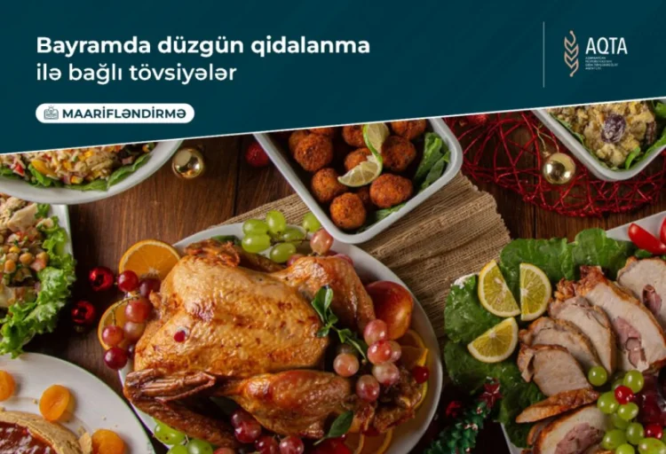 Bayramda düzgün qidalanma ilə bağlı tövsiyələr