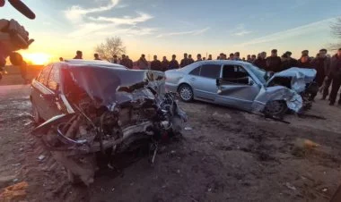 Salyanda yol qəzası olub, 2 nəfər ölüb