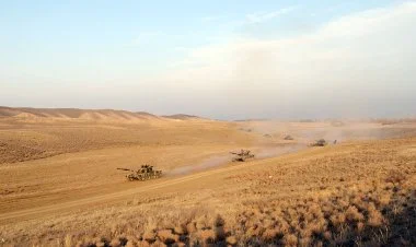N hərbi hissəsində taktiki təlim keçirilib FOTO