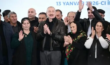 İlham Əliyev Ağdərə sakinləri ilə görüşündən paylaşım edib