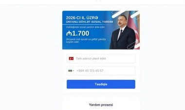 Ünvanlı yardım verilməsinə dair saxta məlumatlar yayılır